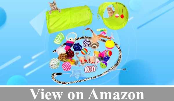 Youngever 24 Cat/Ferret Toys Assortments review