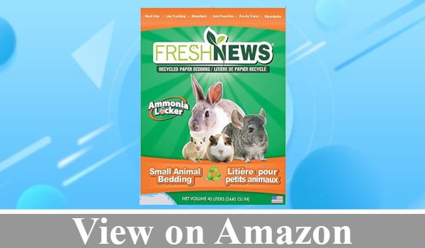 Fresh News Recycled Paper Bedding review