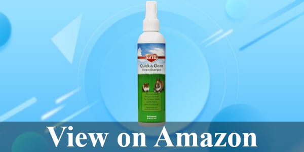 Kaytee Quick & Clean Small Animal Shampoo Spray review